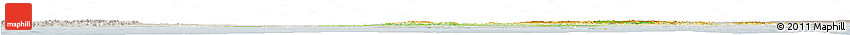 Physical Horizon Map of Nunavut, lighten, semi-desaturated
