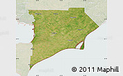 Satellite Map of Chatham-Kent, lighten