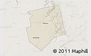 Shaded Relief 3D Map of Dufferin, lighten