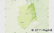 Physical Map of Dufferin, lighten