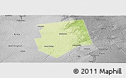 Physical Panoramic Map of Dufferin, desaturated