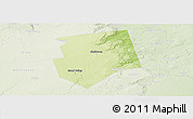 Physical Panoramic Map of Dufferin, lighten