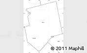 Blank Simple Map of Dufferin