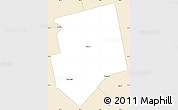 Classic Style Simple Map of Dufferin