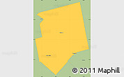 Savanna Style Simple Map of Dufferin