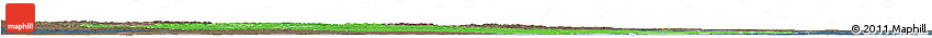 Political Horizon Map of Frontenac, darken, semi-desaturated