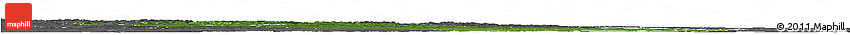 Satellite Horizon Map of Frontenac, desaturated