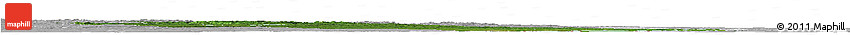 Satellite Horizon Map of Frontenac, lighten, desaturated