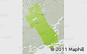 Physical Map of Frontenac, lighten, semi-desaturated