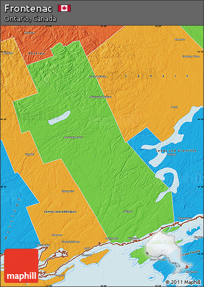 Political Map of Frontenac