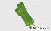 Satellite Map of Frontenac, cropped outside