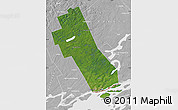 Satellite Map of Frontenac, lighten, desaturated