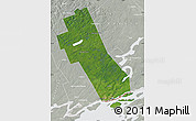 Satellite Map of Frontenac, lighten, semi-desaturated