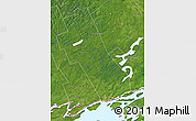 Satellite Map of Frontenac