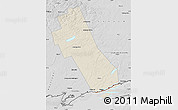 Shaded Relief Map of Frontenac, desaturated