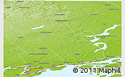 Physical Panoramic Map of Frontenac