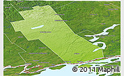 Physical Panoramic Map of Frontenac, satellite outside