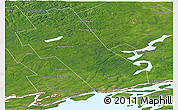 Satellite Panoramic Map of Frontenac