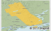 Savanna Style Panoramic Map of Frontenac