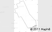 Blank Simple Map of Frontenac, cropped outside, no labels