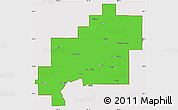 Political Simple Map of Greater Sudbury / Grand Sudbury, cropped outside