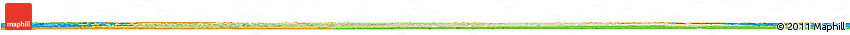 Physical Horizon Map of Haliburton, political outside
