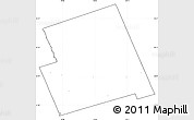 Blank Simple Map of Haliburton, cropped outside, no labels