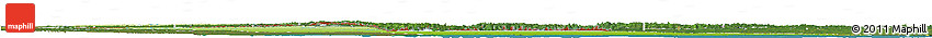 Physical Horizon Map of Kenora, satellite outside