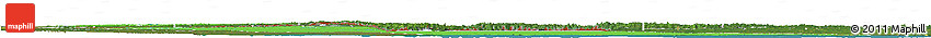Political Horizon Map of Kenora, satellite outside