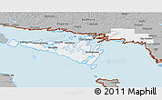 Gray 3D Map of Manitoulin