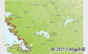 Physical 3D Map of Muskoka