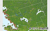 Satellite 3D Map of Muskoka