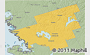 Savanna Style 3D Map of Muskoka