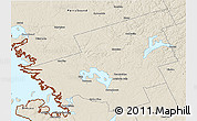 Shaded Relief 3D Map of Muskoka