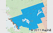 Political Map of Muskoka, lighten