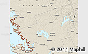 Shaded Relief Map of Muskoka