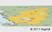 Savanna Style Panoramic Map of Muskoka