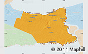Political Map of Niagara, lighten