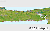 Satellite Panoramic Map of Niagara