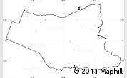 Blank Simple Map of Niagara, cropped outside, no labels