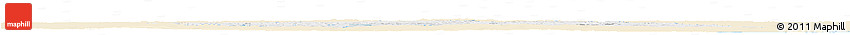 Classic Style Horizon Map of Peterborough, single color outside