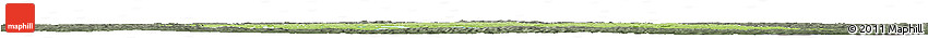 Physical Horizon Map of Peterborough, darken, semi-desaturated