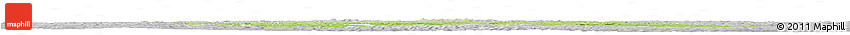 Physical Horizon Map of Peterborough, lighten, desaturated