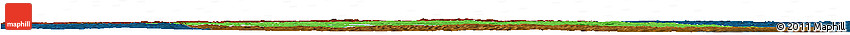 Political Horizon Map of Peterborough, darken