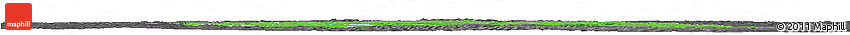 Political Horizon Map of Peterborough, darken, desaturated