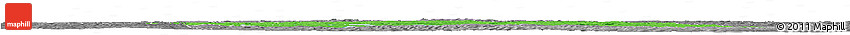 Political Horizon Map of Peterborough, desaturated