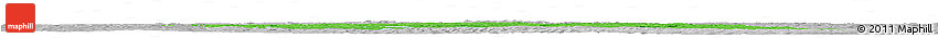 Political Horizon Map of Peterborough, lighten, desaturated