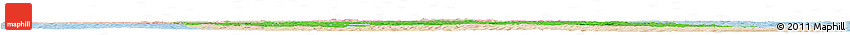 Political Horizon Map of Peterborough, lighten