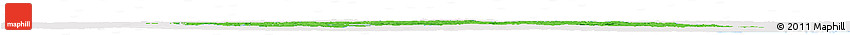 Political Horizon Map of Peterborough, single color outside