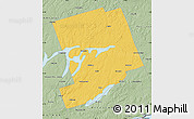 Savanna Style Map of Peterborough